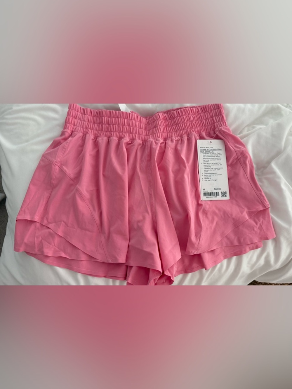 Lululemon Shake it Out High Rise Run Shorts - M